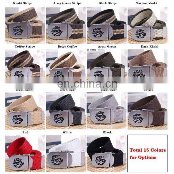 2013 Fashion Casual Military Transformers Nylon Webbing Belt