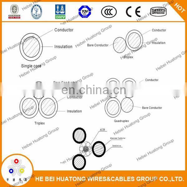 Cable factory 35mm2 0.4kv xlpe insulated abc cable