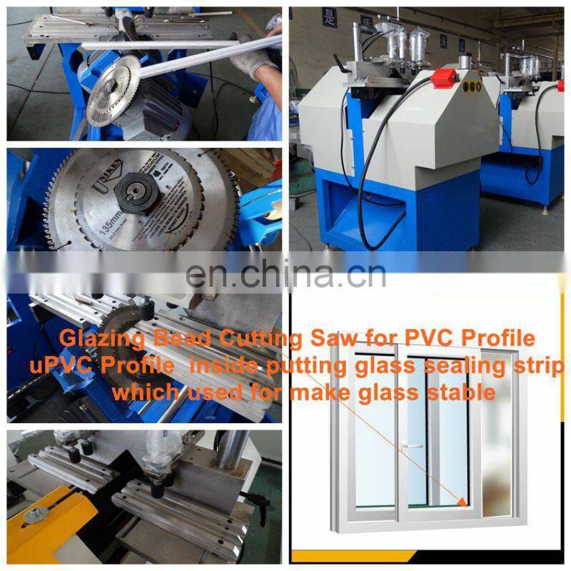 PVC Door and Window Glazing Bead Cutting Saw