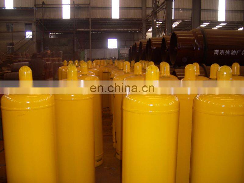 99.9% liquid Ammonia Chlorine gas steel cylinder for Kuwait Yemen UAE Qatar Iraq Iran Saudi