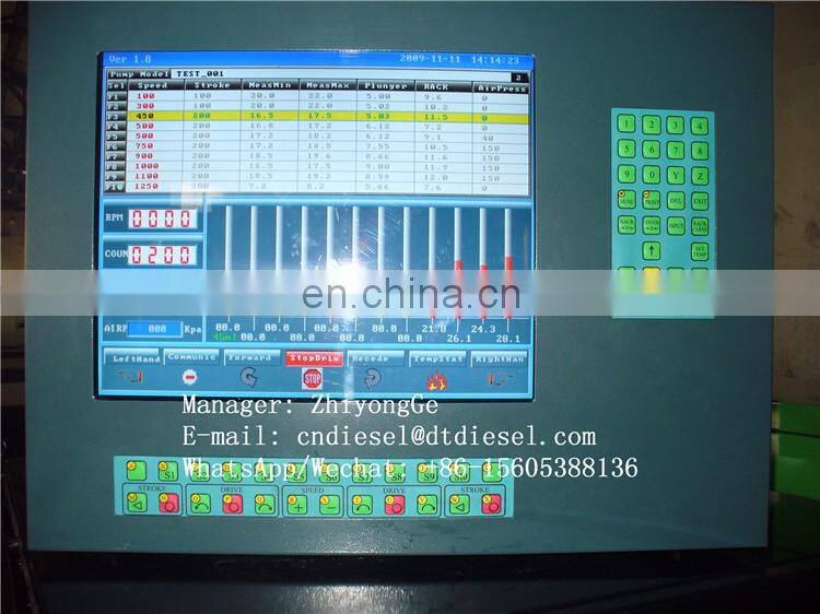 best quality DTS815 Diesel Injection Pump Test Bench
