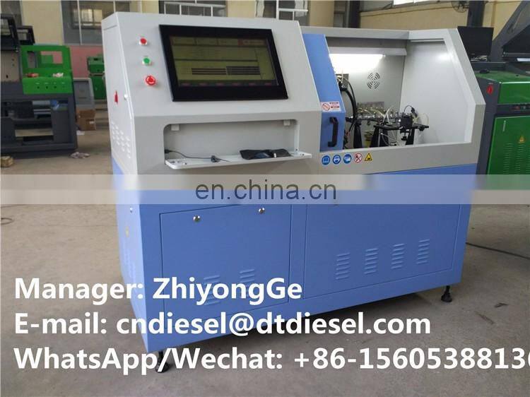 CR815 Diesel Common rail injector and pump test bench with common rail injector and pump testing data inside