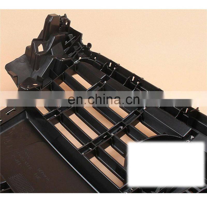 Auto Front Center Bumper Grill Radiator Grille W/ Chrome 08-12 For AUDI A4 B8 8K