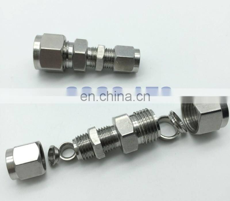 quick coupler O.D 16 mm hard tube bulkhead ss hydraulic fittings 15mm stainless steel compression fittings ss flanges
