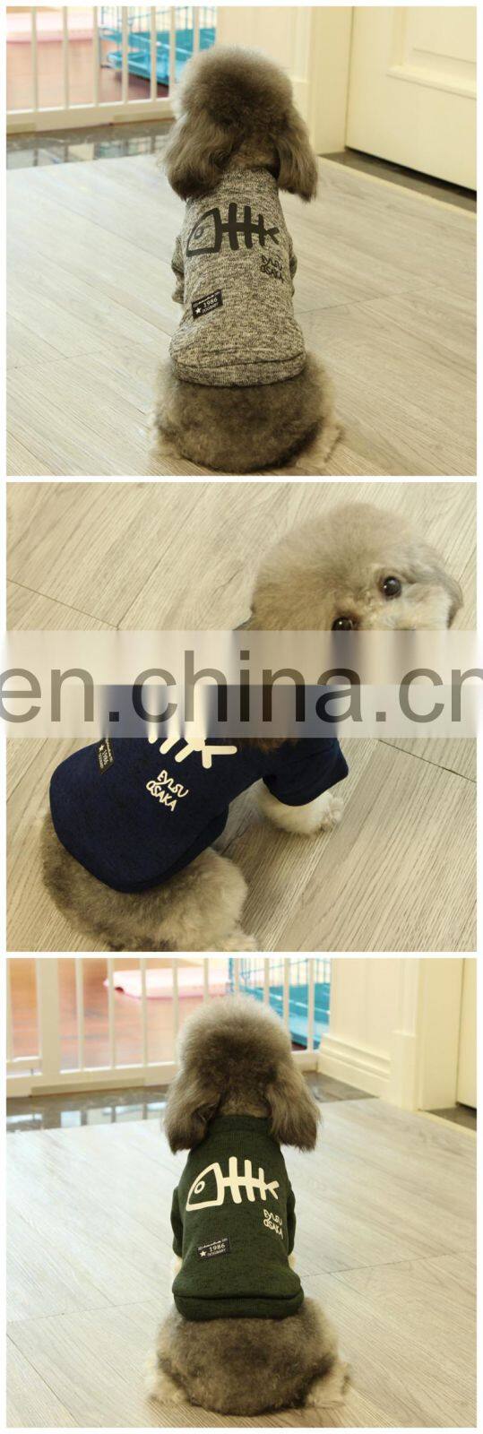 Pet Accessories Breathable and Comfortable Warm Sweater Autumn Winter Pet Dog Clothes