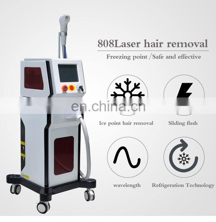 New Design Vertical Semiconductor Hair Removal Laser Machine 808 nm Diode Laser Equipment On Sale