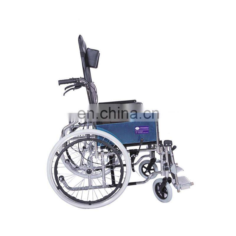 new style Handicap commode wheelchair with toilet seat