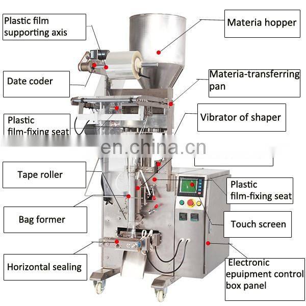 Manufacturer Packing Machine 20g Chanachur Packaging Machinery