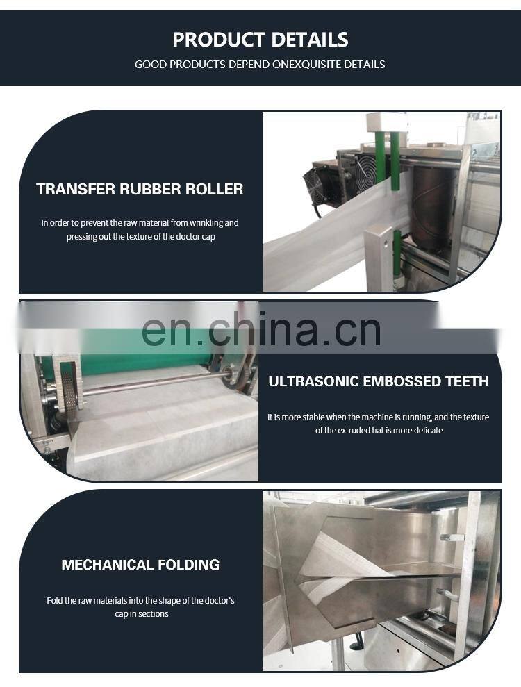 Doctor Surgical Nonwoven Disposable hat making machine
