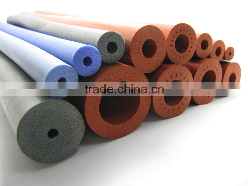 grey tubes foam tubes insulation silicone