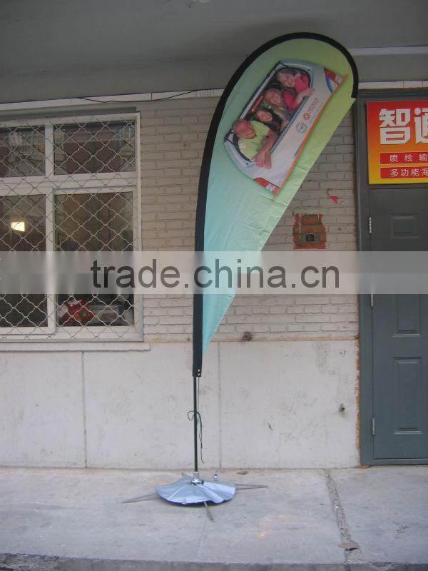 High quality cheap advertising teardrop flag