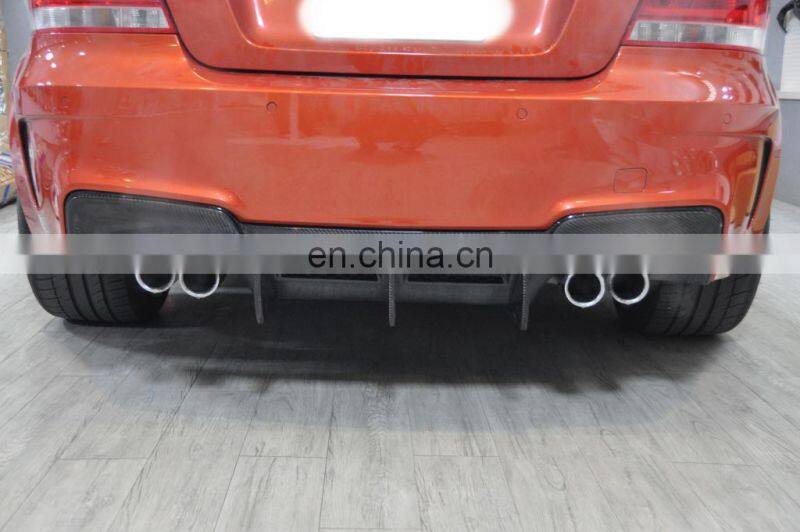Rear Diffuser in Carbon Fiber for BMW 1 Series E82 MTECH 2012 UP