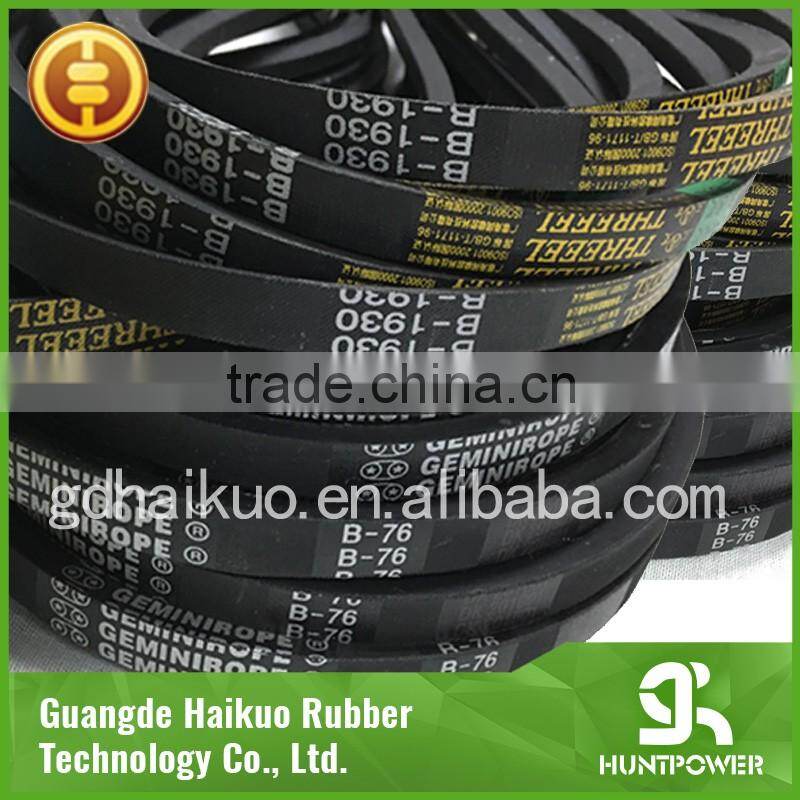 Good quality v guide conveyor belt