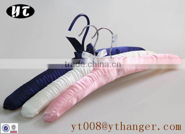 grey satin hangers cloth covered hangers decorated hangers