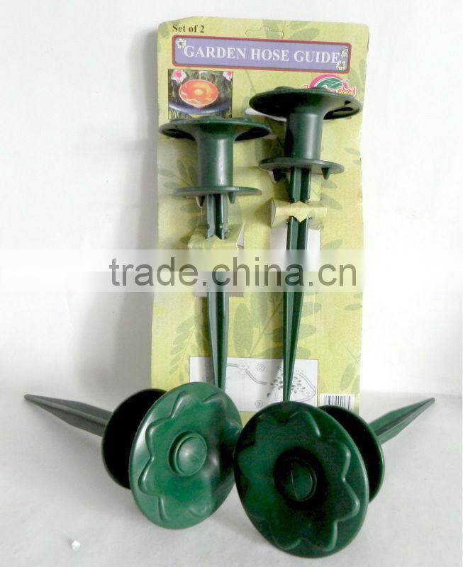 Flower Plastic garden hose guides