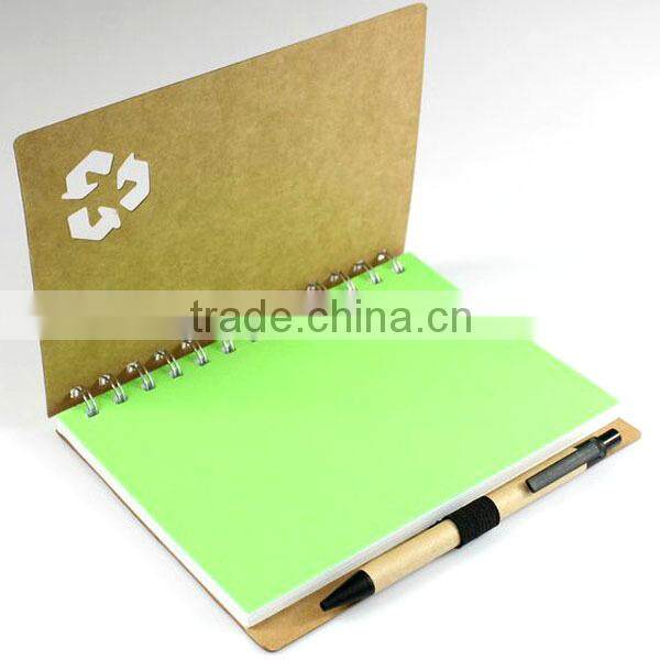 wholesale hardcover notebook filler paper spiral notebook with pen