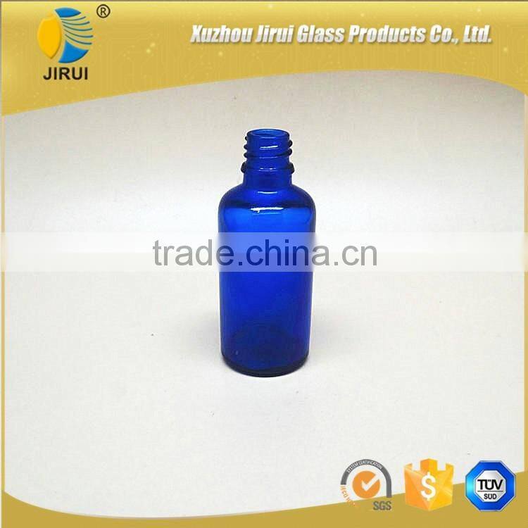 50ml blue glass oil bottles