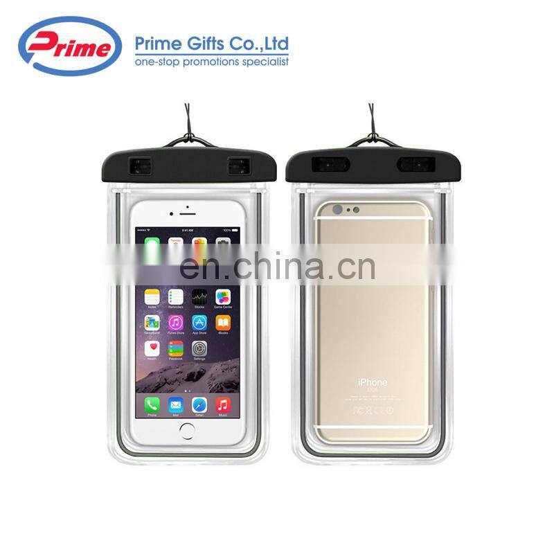 Wholesale Universal Glow in Dark Waterproof Phone Case