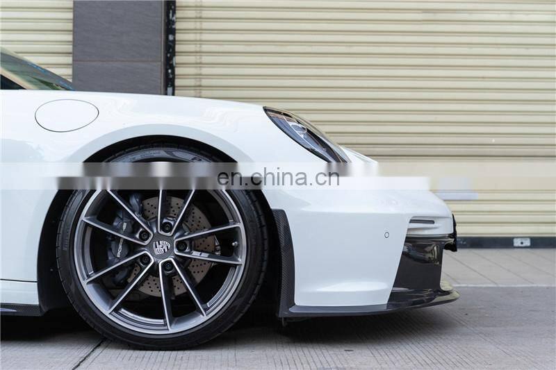Runde GT3 For Porsche 992 Upgrade GT3 Body Kit Front Bumper Rear Bumper Hood Spoiler Exhaust Rear Engine Cover Side Skirts