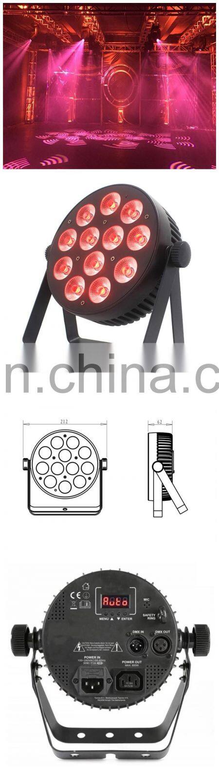 AC85-265V UV Battery Stage Lights Waterproof Battery Powered LED Par Stage Light