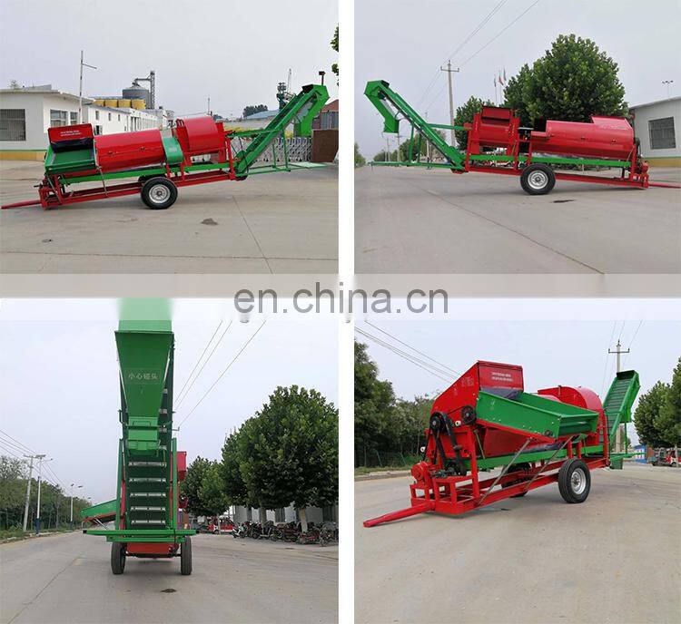 Engine driven peanut transplanter picking machine