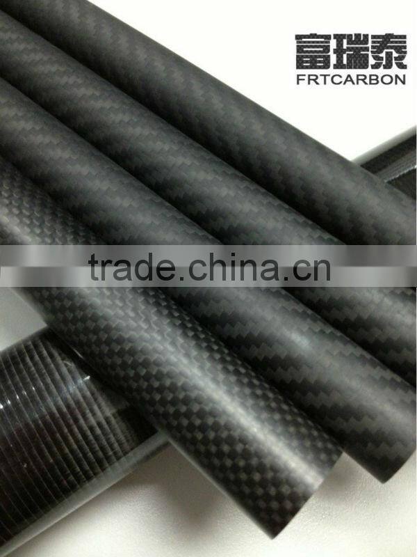 carbon fiber tubing ( with glossy or matte finish)