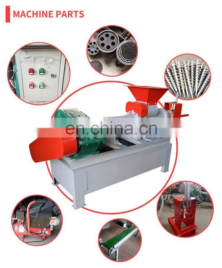 coal briquette production line wood coal briquette press machine