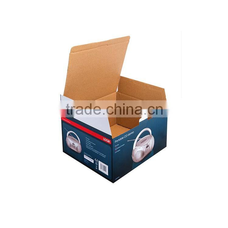 Recycled Cardboard Folding Brown Kraft Paper whiteboard box for packing
