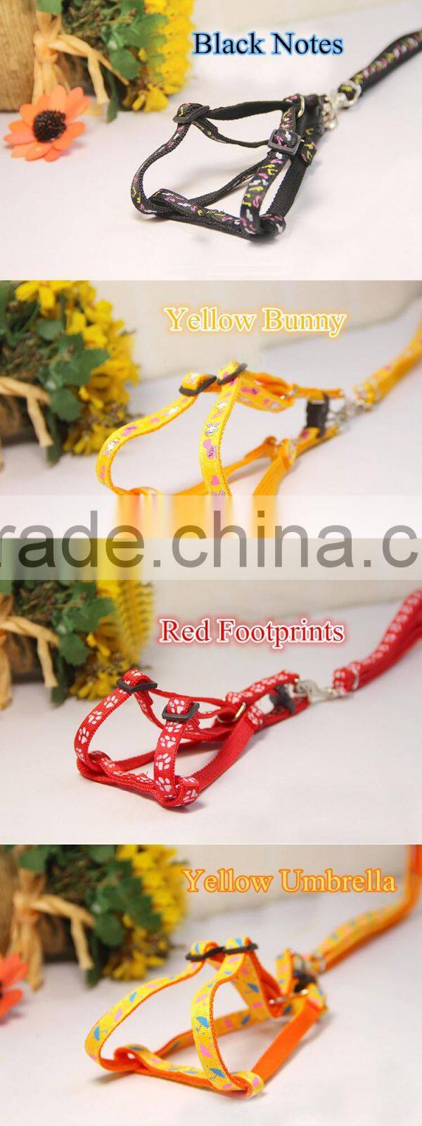 Fashion design dog leash dog collar pet products kinds of colors