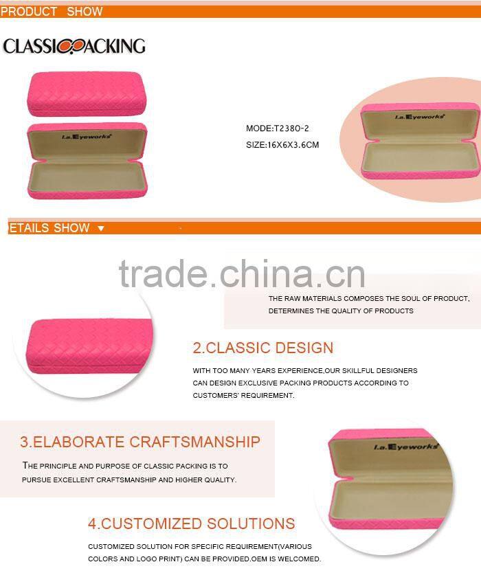Customized small glasses case hard