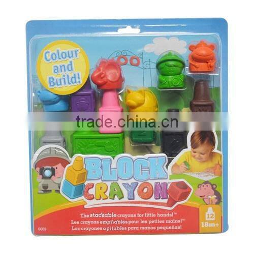 Hot Selling Various Shaped Finger crayon sets for kids