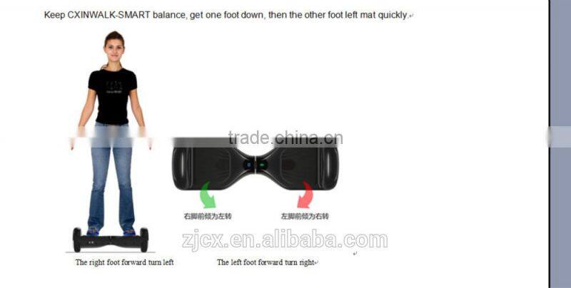 Two Wheel Smart Balance Electric Scooter with Cheap Price/I6