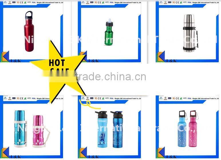 Eco - friendly stainless steel sport water bottle,vacuum cup