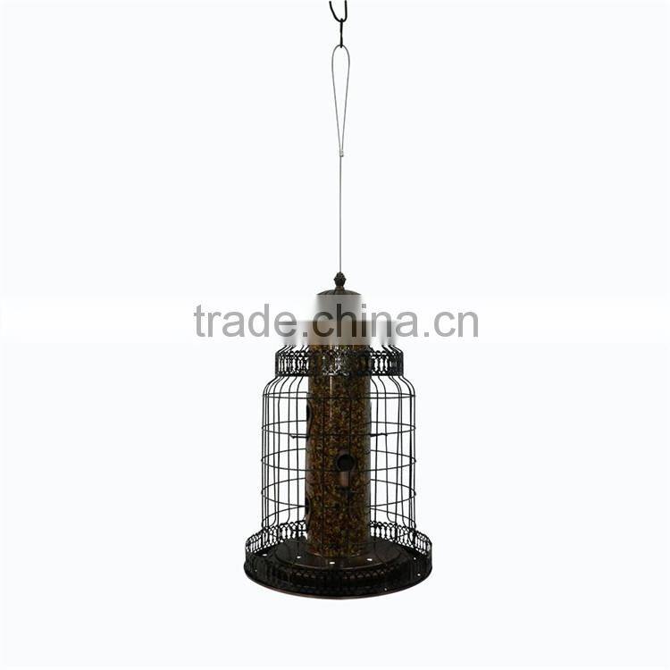 stainless cast iron steel bird feeder birdbath