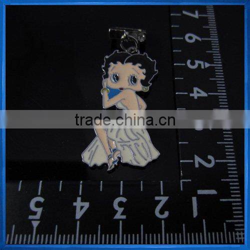 girl pendant,charm