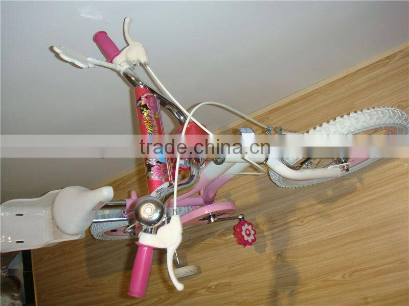 HH-K1640 16 inch pink best price children bicycle with baby seat