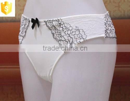 polyamide brief lady panty,hot lace underwear panty