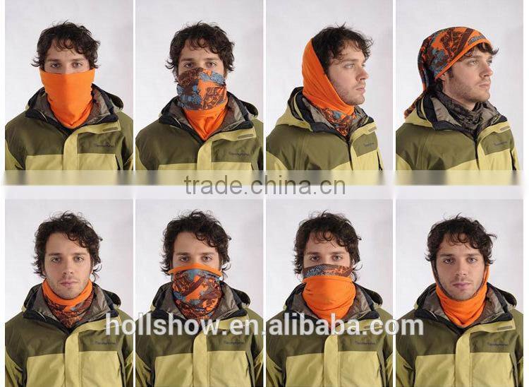 Custom Fashion Star Favourite Multiusage Polyester Seamless Bandana