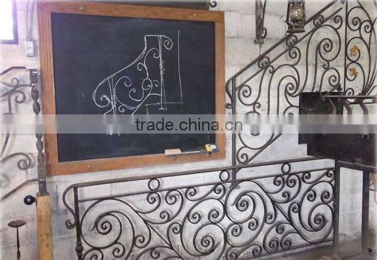 Decorative Simple Iron Pipe Fence For Sale