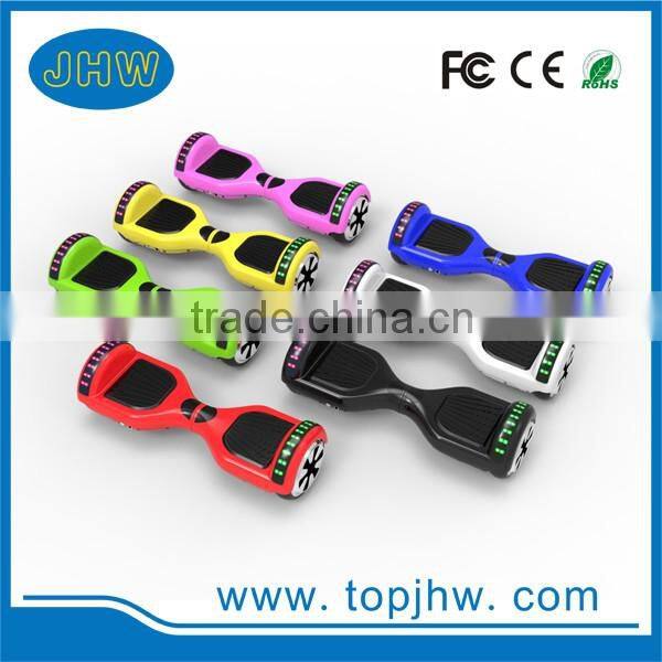 New style Cheap Chinese Bluetooth LED Light two wheel smart balance electric scooter