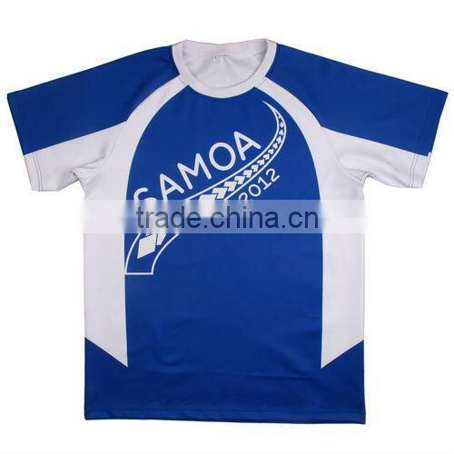 100% Polyester Sublimation Printing Men's England Rugby Uniforms With Fabric