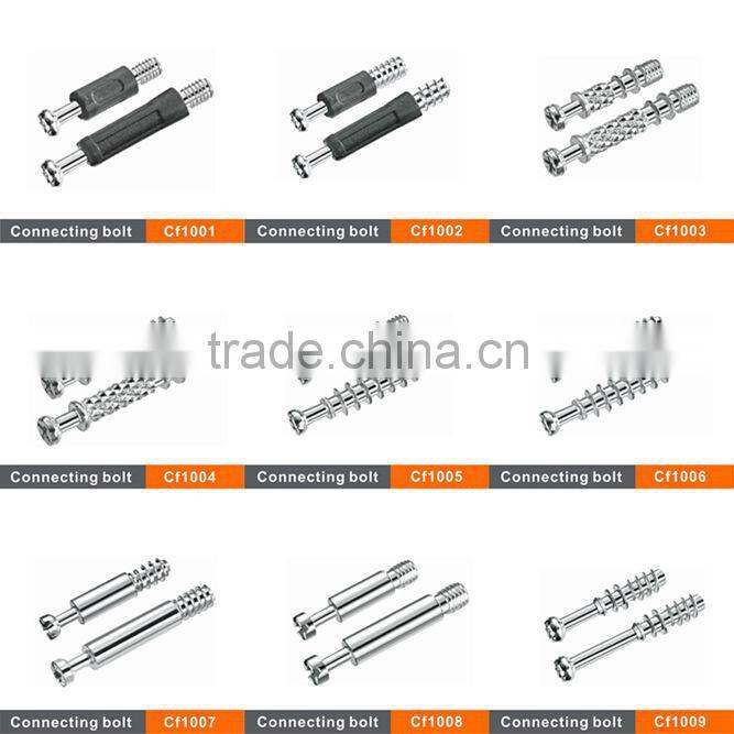 Steel Connecting screw bolt in furniture