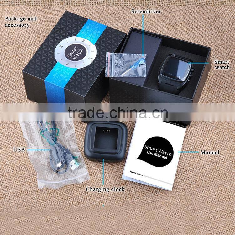 Android gps watch For Android smart phone 2015 waterproof ce rohs bluetooth