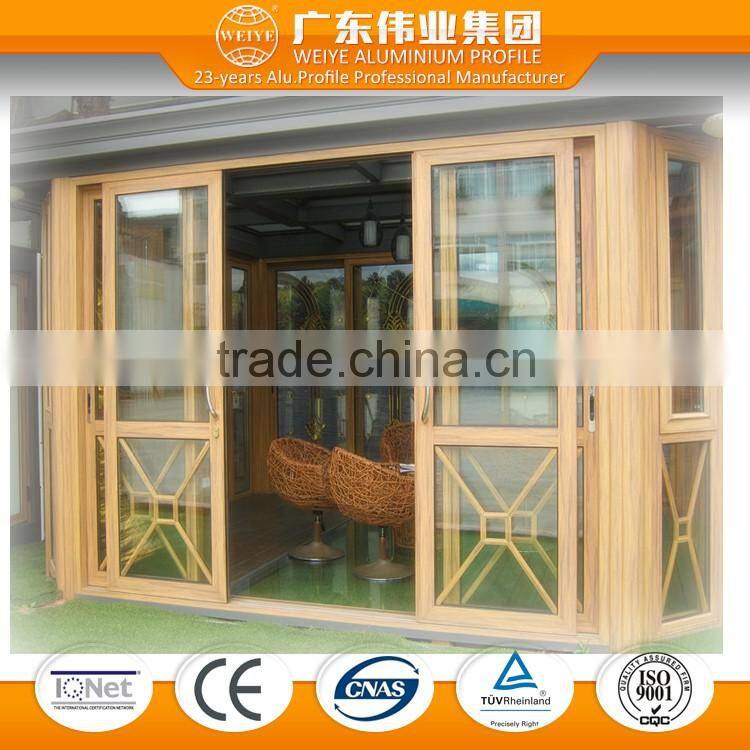 Hot sale quality sliding aluminum doors