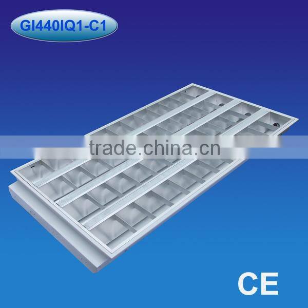 Embedded grill lamp tray, lamp panel, lamp, lamp house, grille fixture 4*18/20W