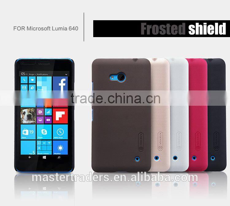 Original Nillkin Frosted Shield Hard PC Back Cover Case For Microsoft Lumia 640 MT-3599