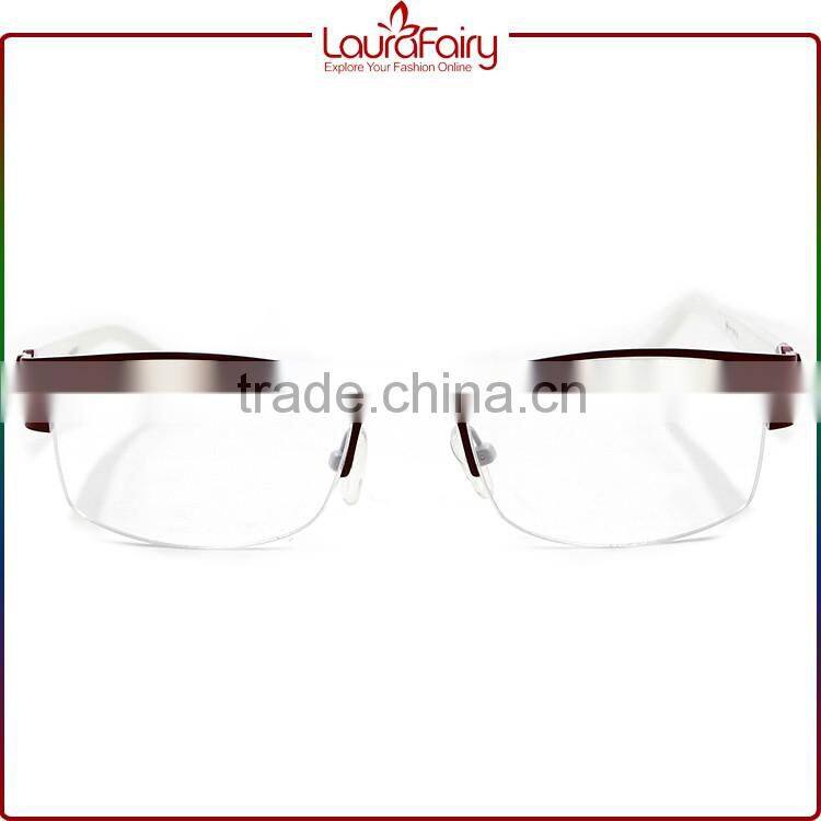 Laura Fairy Favorable Price 2016 New Styles Fashion Half Rim Metal Optical Frames