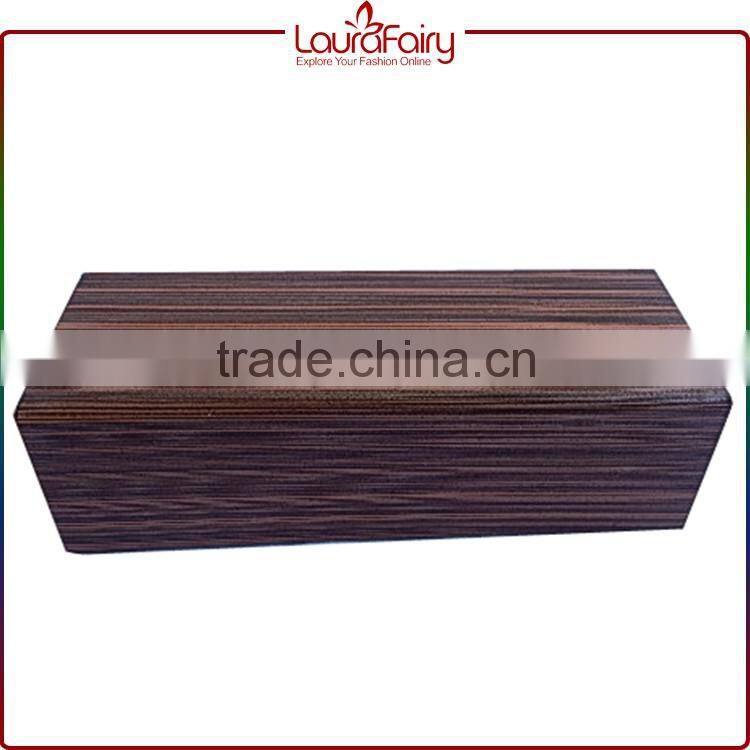 Laura Fairy China Wholesale Wooden Folding Rectangle Eyeglasses Case With Custom Your Logo