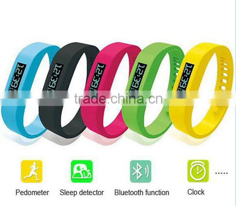 OLED Bluetooth Bracelet Sport Intelligent Motion Healthy Smart Watch Pedometer Sleep Monitoring for Android iphone Ios Phone BB