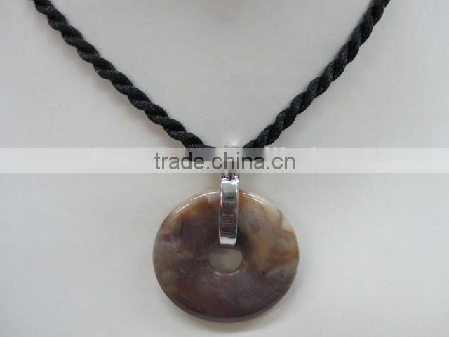 Natural gemstone for jewellery fittings findings opalite